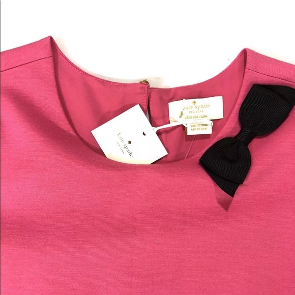 🆕Kate Spade Girls Swirl Karis Peplum Tiered Bow - Picture 4 of 6